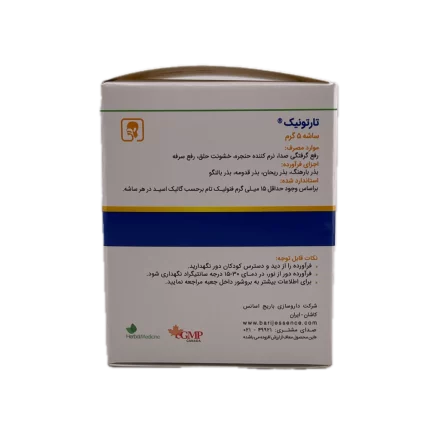 ساشه تارتونیک 5 گرمی باریج اسانس بسته 10 عددی