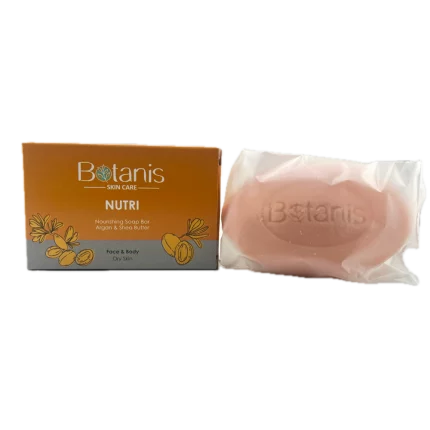 صابون ویتامینه و نرم کننده صورت و بدن بوتانیس مناسب پوست خشک 100 گرم