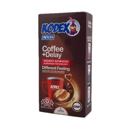 کاندوم قهوه کدکس مدل Coffee Kodex بسته 3 عددی