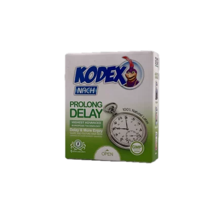 کاندوم پرولانگ دیلی کدکس Kodex 3 عددی