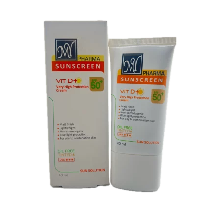 کرم ضدآفتاب بی رنگ مای مناسب پوست چرب و مختلط با spf50 حجم 40 میلی لیتر