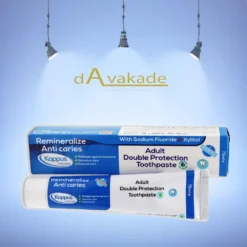 خمیردندان دوگانه سفیدکننده کاپوس Kappus Whitening Dual