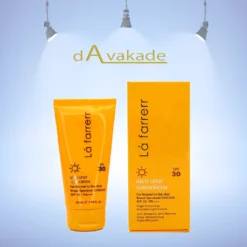 ضد آفتاب و ضد لک SPF30 پوست خشک بی‌رنگ لافارر Lafarrerr