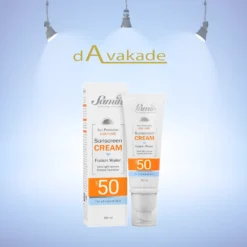 SAMIN ضد آفتاب فیوژن واتر مناسب انواع پوست SPF 50