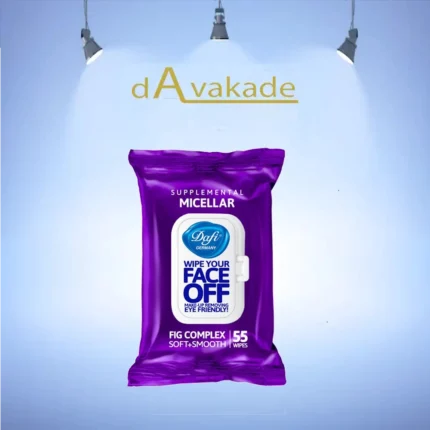 دستمال مرطوب میسلار پاک کننده آرایش دافی DAFI