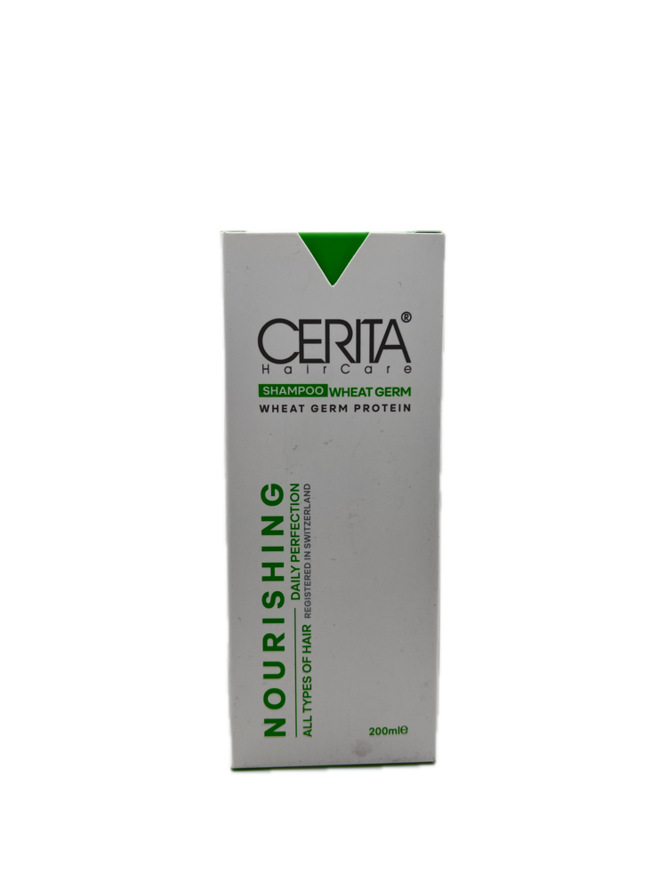 شامپو تقویت کننده پروتئین جوانه گندم مناسب انواع مو CERITA (4)