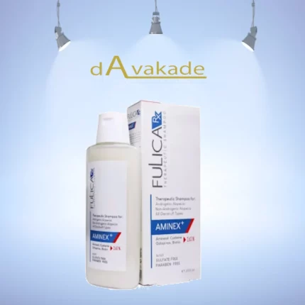 شامپو حاوی آمینکسیل،اکتوپیروکس،سیستئین و بیوتین FULICA فولیکا