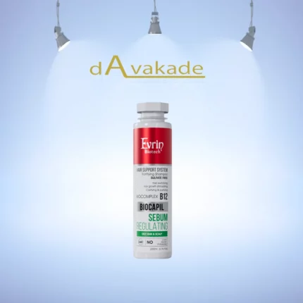 شامپو فری سولفات ضد ریزش و تقویت کننده موی خشک و آسیب دیده اورین EVRIN