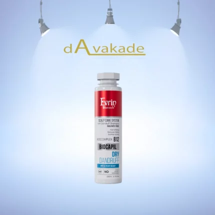 شامپو فری سولفات ضد شوره و تقویت کننده موی خشک اورین EVRIN