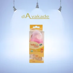 شیشه شیر دهانه عریض 150میل پیرکس بیبی لند BABY LAND 376