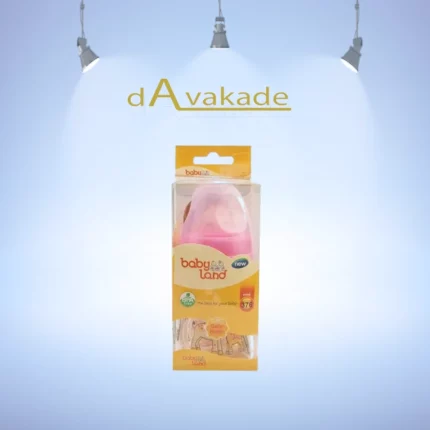 شیشه شیر دهانه عریض 150میل پیرکس بیبی لند BABY LAND 376