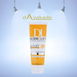 ضدآفتاب سان لیفت SPF50+ بی رنگ پوست خشک درمالیفت DERMALIFT