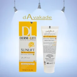 ضدآفتاب سان لیفت SPF50+ رنگی پوست خشک شماره 2 درمالیفت DERMALIFT