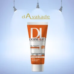 ضدآفتاب سان لیفت SPF50+ رنگی پوست چرب شماره 2 درمالیفت DERMALIFT