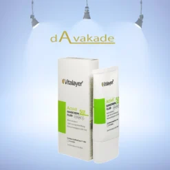 فلوئید ضد آفتاب SPF50+ پوست چرب بی رنگ ویتالایر VITALAYER