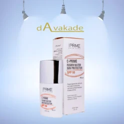 فلوئید ضدآفتاب SPF50 حاوی ویتامین C فیوژن واتر بژ طبیعی پرایم