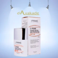 فلوئید ضدآفتاب SPF50 حاوی ویتامین C فیوژن واتر پرایم PRIME