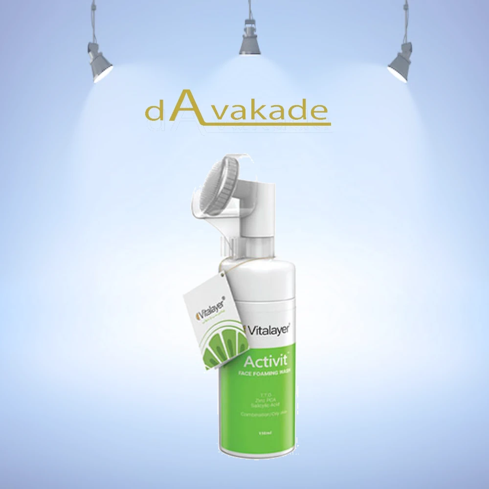 فوم شستشوی پوست چرب اکتیویت ویتالایر VITALAYER
