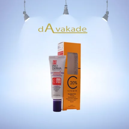 لوسیون ضد چروک ویتامین C 20% ویتاوست پرودرما PRODERMA