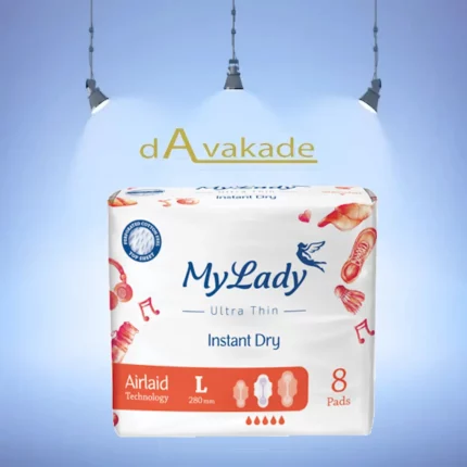 نوار بهداشتی الترا همیشه خشک سایز L مای لیدی