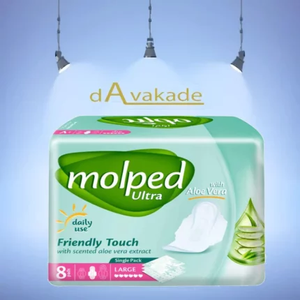 نوار بهداشتی بزرگ اولترا آلوئه ورا مولپد
