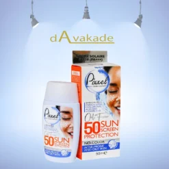 کرم ضد آفتاب رنگ بژ طبیعی پوست چرب و جوشدار SPF50 پیکسل PIXXEL