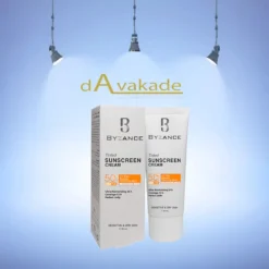 کرم ضد آفتاب پوست خشک 20 نچرال پژ SPF50 بیزانس BYZANCE