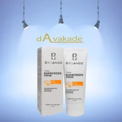کرم ضد آفتاب پوست خشک 40 برنز SPF50 بیزانس BYZANCE