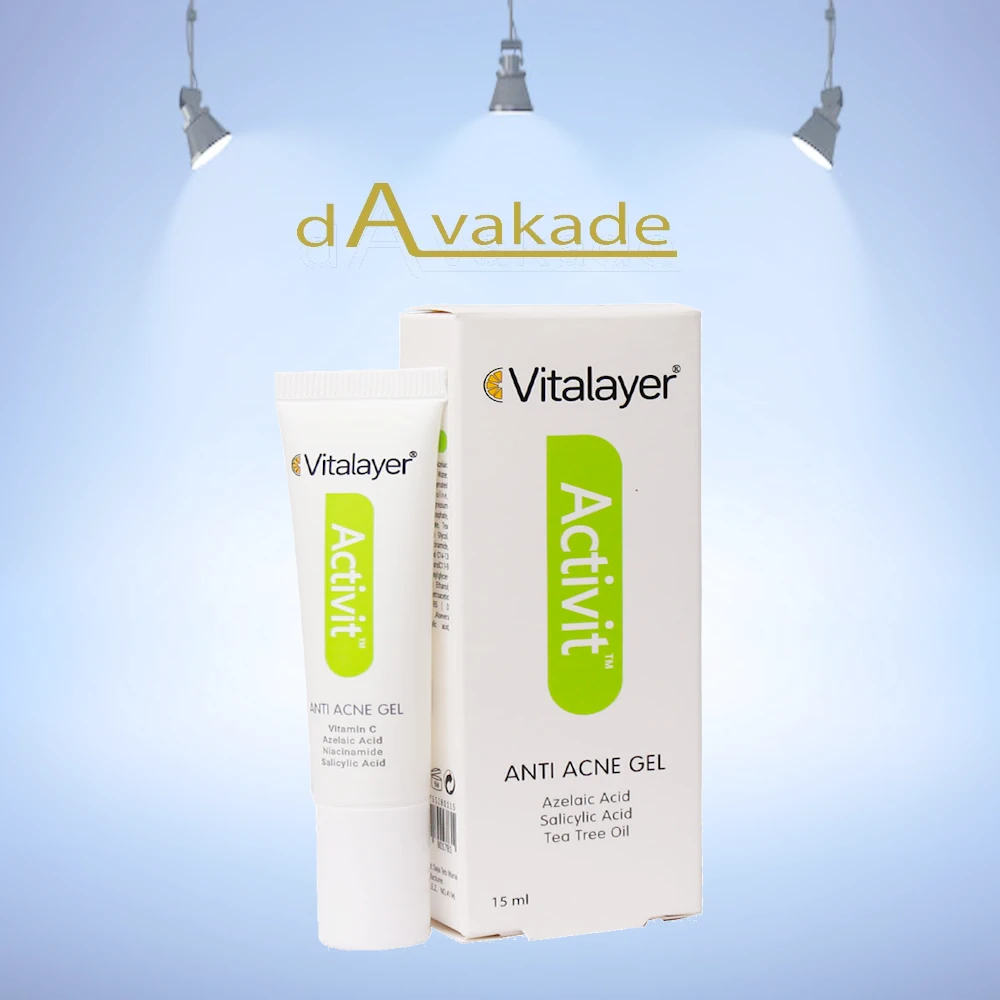 کرم ضد جوش رنگی کاراملی اکتیویت ویتالایر VITALAYER