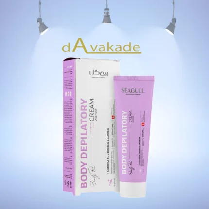 کرم موبر بدن حاوی اسطخدوس و همیشه بهار سی گل