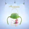 BABY LAND شیشه شیر PP دهانه عریض ارتودنسی 150میل 408