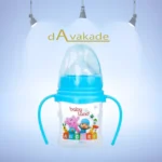 BABY LAND شیشه شیر PP ضدنفخ دهانه عریض 150میل 356