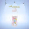BABY LAND شیشه شیر PP ضدنفخ دهانه عریض 300میل 357