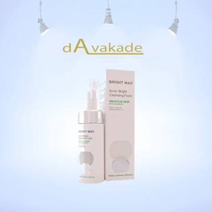 BRIGHT MAX فوم پاک کننده صورت سالیسیلک اسید مخصوص پوست های جوشدار