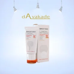 BRIGHT MAX کرم ضد آفتاب ویتامین سی SPF50 نچرال بژ