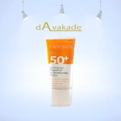 CASTRES کرم ضد آفتاب بی رنگ مناسب پوست های دارای لک SPF50