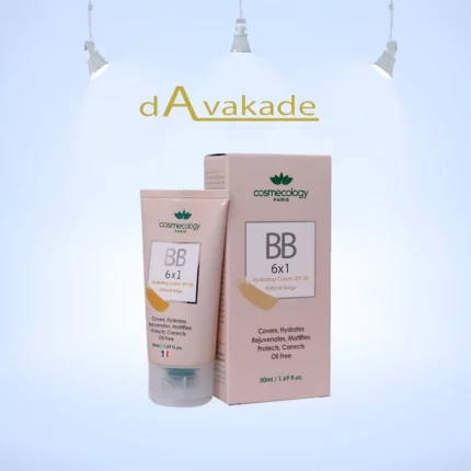 COSMECOLOGY ب ب کرم 6 در 1 فاقد چربی بژ طبیعی