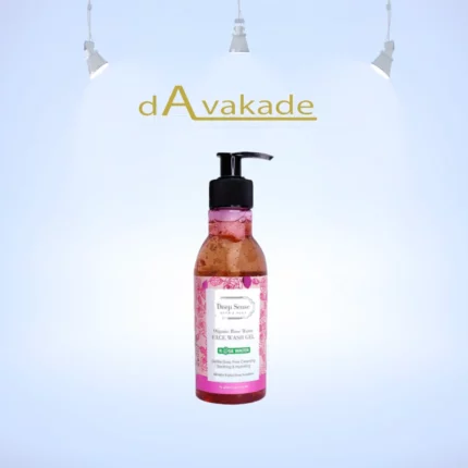 DEEP SENSE ژل شستشوی صورت گلاب مناسب انواع پوست