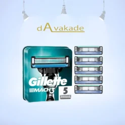 GILLETTE یدک پنج عددی MACH 3