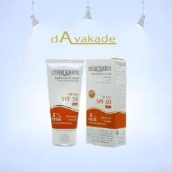 HYDRODERM کرم ضد آفتاب SPF50 فاقد چربی رنگ بژ متوسط