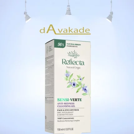 REFILECTA NATURAL ORIGIN ژل شستشوی صورت 96% مناسب پوست خشک و حساس مستعد قرمزی 150ML