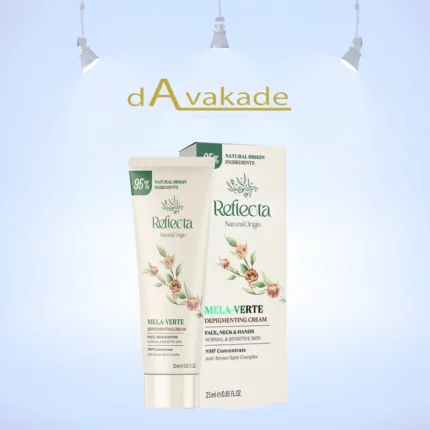 REFILECTA NATURAL ORIGIN کرم روشن کننده پوست 95% مناسب پوست معمولی صورت و گردن 25ML