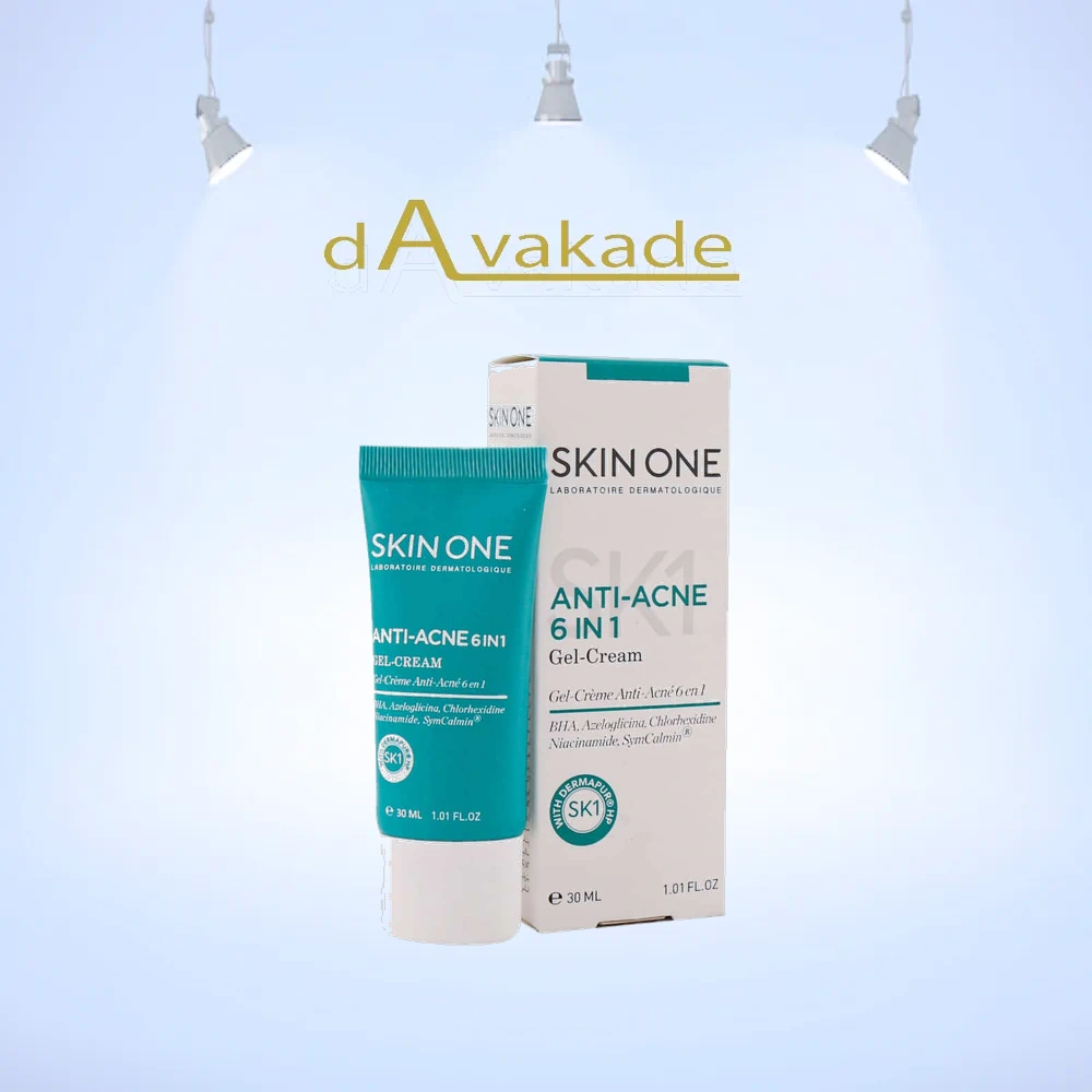 SKIN ONE ژل کرم ضد آکنه 6 در 1