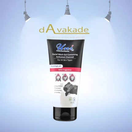 UNI ژل شستشوی صورت حاوی زغال فعال یونی