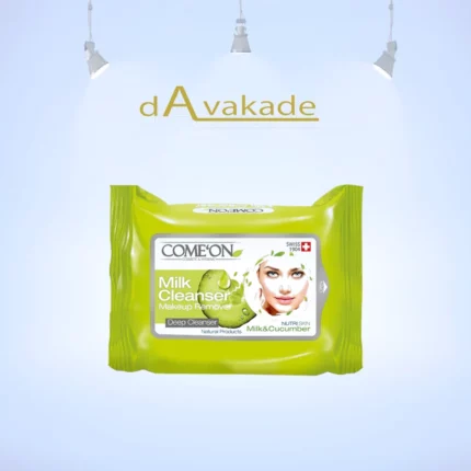 دستمال مرطوب شیر پاک کن کامان