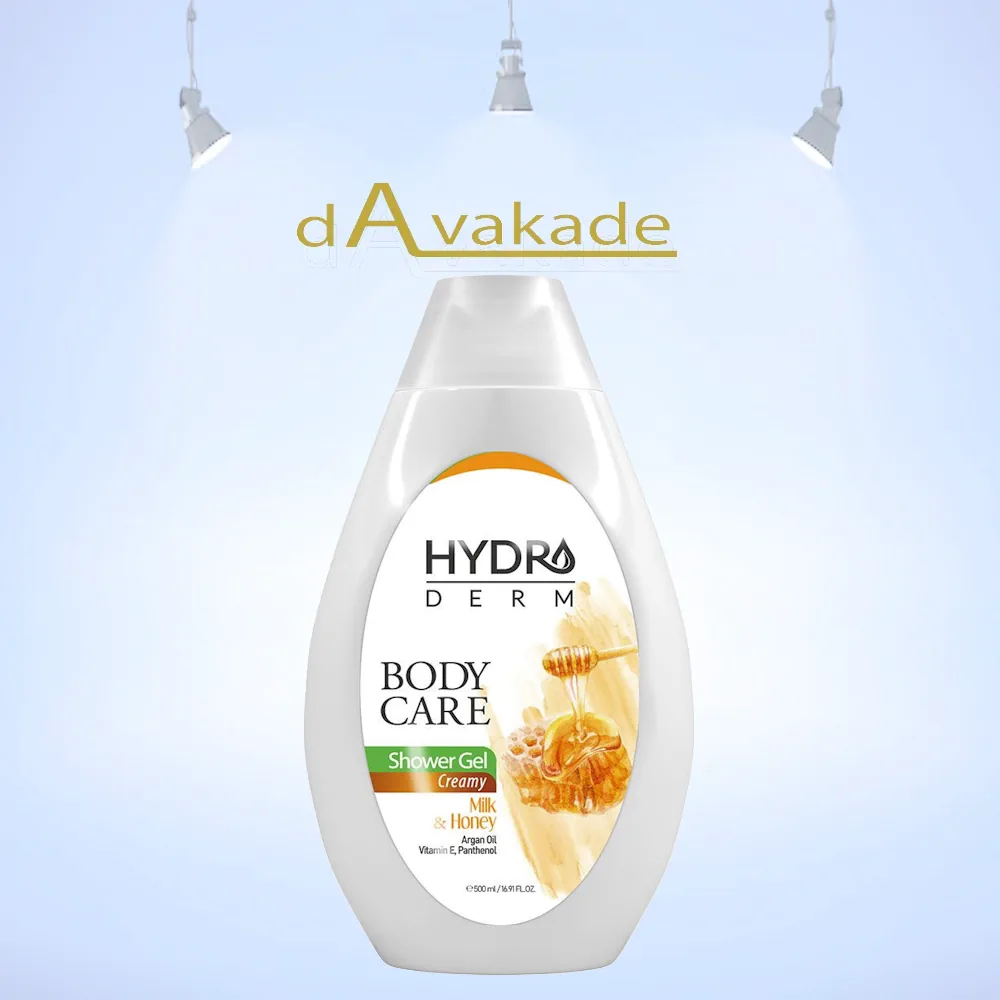 شامپو بدن کرمی بارایحه شیر و عسل HYDRODERM
