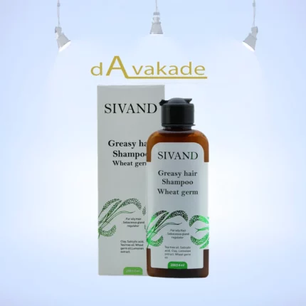 شامپو جوانه گندم موی چرب سیوند