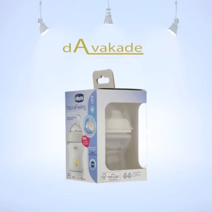 شیشه شیر نچرال فیلینگ سایز 0+ چیکو CHICCO