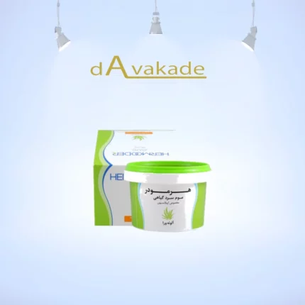 موم سرد گیاهی آلوئه‌ورا جعبه‌ای 30+300 گرم هرمودر