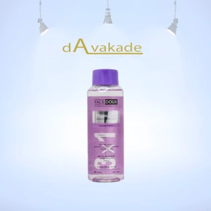 میسلار واتر پاک کننده پوست دارای لکفیس دوکس Facedoux